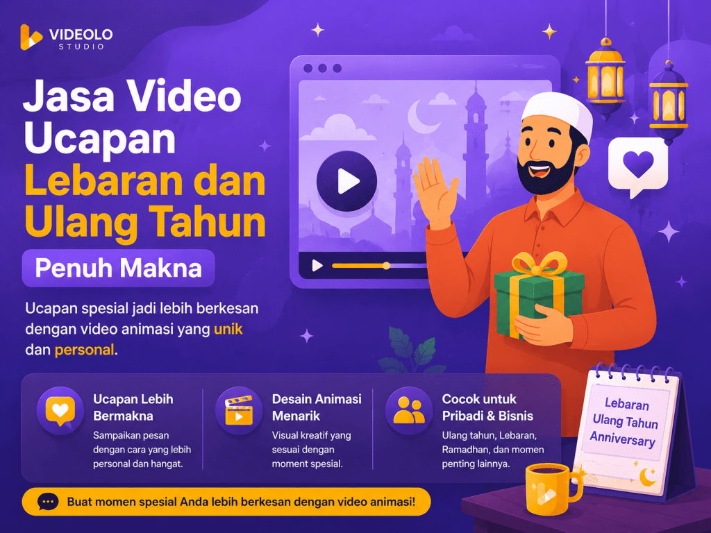 Jasa Video Ucapan Lebaran dan Ulang Tahun