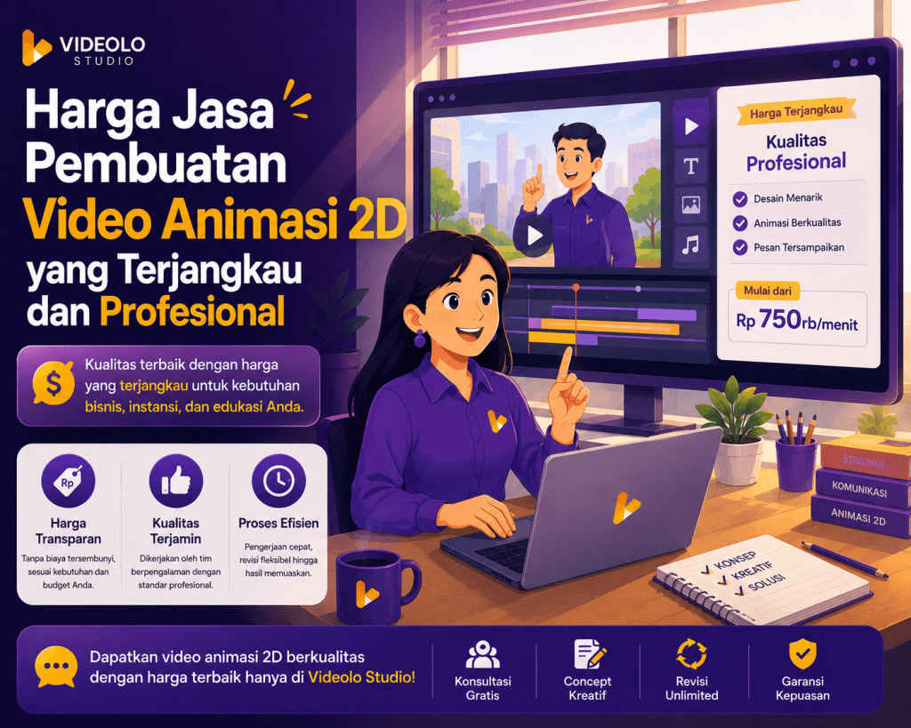 Cover Harga jasa pembuatan video animasi.